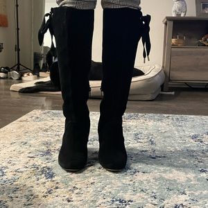 Long black boots Kate Spade 7 size